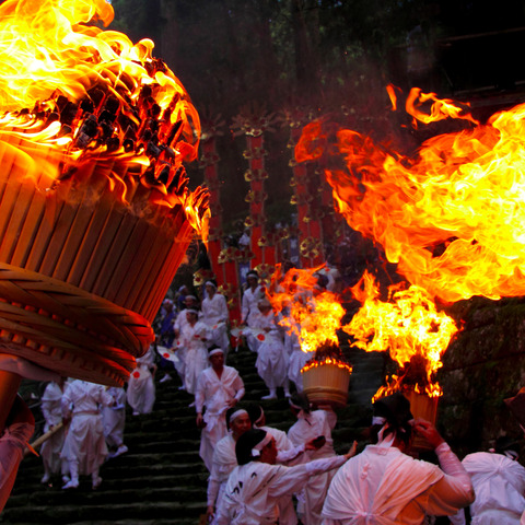 那智の扇祭り 鈴木文代